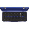 Jeu de douilles Kraft 24 pièces 1/2 po. long T/6 pans creux