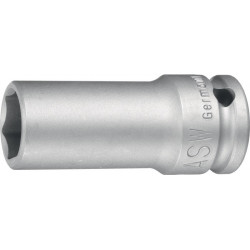 Jeu d'embout de clé à douille forte démult. 740 L 3/4 po. 6 pans ouv. de clé 34 mm