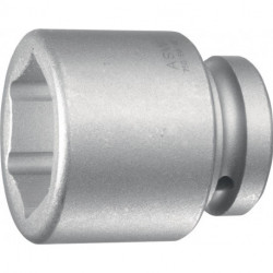 Jeu d'embout de clé à douille forte démult. 750 1 po. 6 pans ouv. de clé 33 mm L. 6