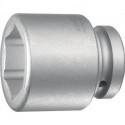 Jeu d'embout de clé à douille forte démult. 750 1 po. 6 pans ouv. de clé 34 mm L. 6