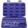 Jeu de clés à douille 33 pièces 1/4 po. ouverture de clé 4-13 mm nombre de dents 72 6 pans PROMAT