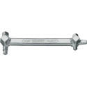 Clé à carrés 299 VK 8,7-13 mm VK couronnes 6,8-19 mm longueur 220 mm GEDORE