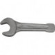 Clé à fourche à frapper 837 ouv. de clé 75 mm longueur 375 mm acier traité PADRE