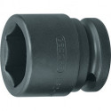 Jeu d'embout de clé à douille forte démult. K 19 1/2 po. ouv. de clé 12 mm L. 38 mm