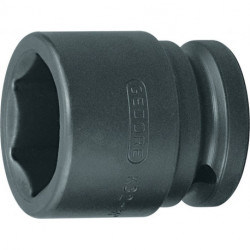 Jeu d'embout de clé à douille forte démult. K 19 1/2 po. ouv. de clé 16 mm L. 38 mm
