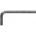 Clé mâle coudée à six pans ouv. de clé 4 mm court noir 70 x 25 mm (Par 10)