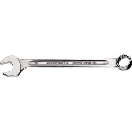 Clé mixte 13 SW 25 mm longueur 300 mm forme A acier allié au chrome STAHLWILLE
