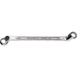 Clé polygonale double 20 19 x 22 mm 300 mm contre-coudée profondément STAHLWILLE