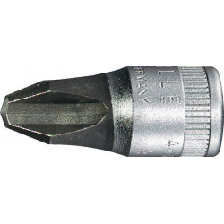 Jeu de clés à douille 44 P 1/4 po. PH PH 1 longueur 28 mm STAHLWILLE