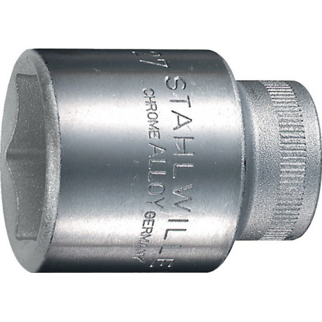 Jeu de clés à douille 52 1/2 po. 6 pans ouv. de clé 9 mm longueur 38 mm STAHLWIL