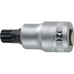Jeu de clés à douille 59X 3/4 po. empreinte polygonale femelle M14 longueur 90 mm STAHLWILLE