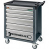 Servante d’atelier 90/6A l.780xP499xH912 mm 300 kg 6 tiroirs tôle d’acier STAHLWILLE
