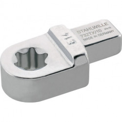 Outil à emmancher 732TX/40 E 14 ouverture de clé E14 14 x 18 mm acier allié au c