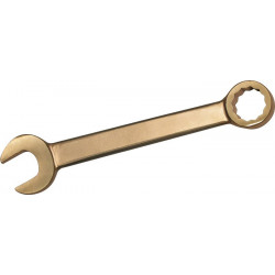 Clé mixte SW 13 mm longueur 190 mm sans étincelles bronze multicomposant alumini