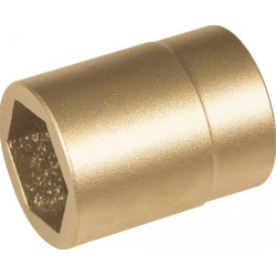 Jeu de clés à douille 1/2 po. 6 pans ouv. de clé 19 mm longueur 42 mm sans étinc