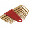 Jeu de tournevis hexagonal 8 pcs. SW 2-10 mm bronze multicomposant aluminium ENDRES TOOLS