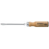 Tournevis 162 largeur de lame 9 mm longueur des lames 150 mm manche en bois lame