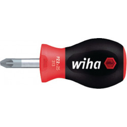 Tournevis taille PZD 1 longueur des lames 25 mm poignée multicomposant lame ronde WIHA