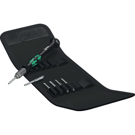 Jeu tournevis de mécanique de précision K K Micro-Set/11 12 pièces fente/PH/TORXÂ®/6 pans WERA
