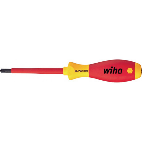 Tournevis 328 taille SL/PZD 1 longueur des lames 80 mm VDE isolé WIHA