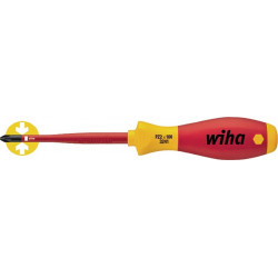 Tournevis 3281 slimFix taille SL/PZD 1 longueur des lames 80 mm VDE isolé slim Fix WIHA