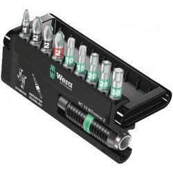 Assortiment d'embouts Bit-Check 10 BiTorsion 2 10 pièces PH/PZD/TX WERA