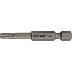 Embout 1/4 po. T 27 longueur 50 mm avec perçage (Par 10)