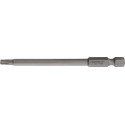 Embout 1/4 po. T 27 longueur 89 mm avec perçage (Par 10)