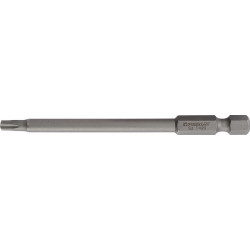 Embout 1/4 po. T 40 longueur 89 mm avec perçage (Par 10)