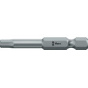 Embout 840/4 Z 1/4 po. 40 mm longueur 89 mm dur tenace HEX-Plus WERA
