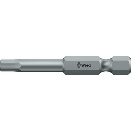 Embout 840/4 Z 1/4 po. 50 mm longueur 89 mm dur tenace HEX-Plus WERA