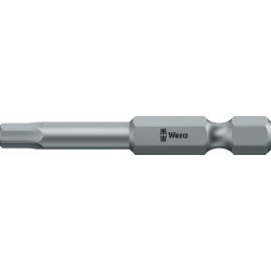 Embout 840/4 Z 1/4 po. 60 mm longueur 89 mm dur tenace HEX-Plus WERA