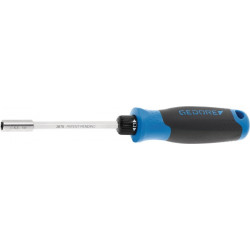 Tournevis à embouts SilentGEAR avec aimant permanent longueur des lames 115 mm Poignée bicomposant GEDORE