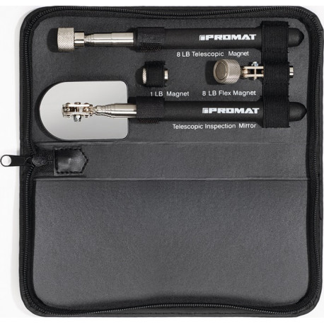 Set de miroirs d'inspection longueur totale 635 mm 4 pièces PROMAT