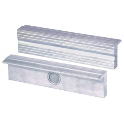 Mâchoire d'étau de protection type N pour largeur de mâchoire 180 mm propour rainur