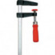 Presse à vis de serrage en fonte moulée LM envergure 100 mm col de cygne 50 mm manche en bois 15 x 5 mm BESSEY