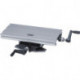 Support croisé K400 plateaux de travail L. 400 x P. 180 mm déplac. long. 320 mm transv. 100 mm WABECO
