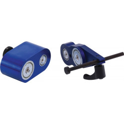 Butée de pièce 40 kg magnétique aluminium longueur de butée 100 mm PROMAT