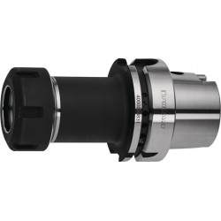 Mandrin porte-pinces de serrage ER DIN 69893A D. de serrage 2-20 mm HSK-A63 long