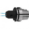 Mandrin de serrage à méplat DIN 69893A Weldon D. de serrage 40 mm HSK-A63 L. de