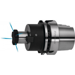 Mandrin à rainure transvers. de fraisage DIN 69893A D. de serrage 27 mm HSK-A63