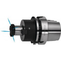 Mandrin à rainure transvers. de fraisage DIN 69893A D. de serrage 32 mm HSK-A63