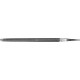 Lime d'atelier DIN 7261 L. 100 mm coupe transv. 8 mm coupe 3 triangulaire