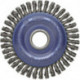 Brosse plate D. 125 mm épaisseur de fil 0,35 mm acier 6 mm 12500 min-¹ OSBORN