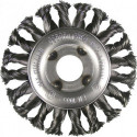 Brosse plate D. 125 mm épaisseur de fil 0,35 mm acier 13 mm 12500 min-¹ OSBORN