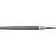 Lime d'atelier DIN 7261 L. 100 mm coupe transv. 104 x 25 mm coupe 1 demi-rond