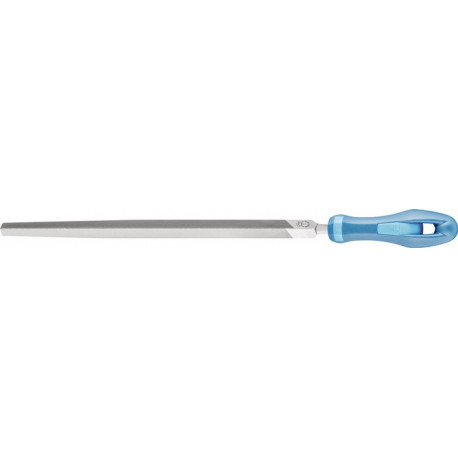 Lime d'atelier DIN 7261 L. 250 mm coupe transv. 155 mm coupe 2 triangulaire Erg