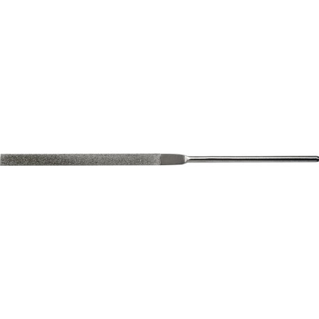 Lime aiguille diamantée 140 mm 5,2 x 1,6 mm forme plate D 126 PROMAT
