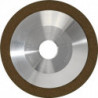 Meule boisseau diamant 12A2 100 mm pour métal 20 mm D 126