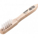Brosse à bougies longueur 150 mm 03 mm nylon PA lisse 3 rangées LESSMANN